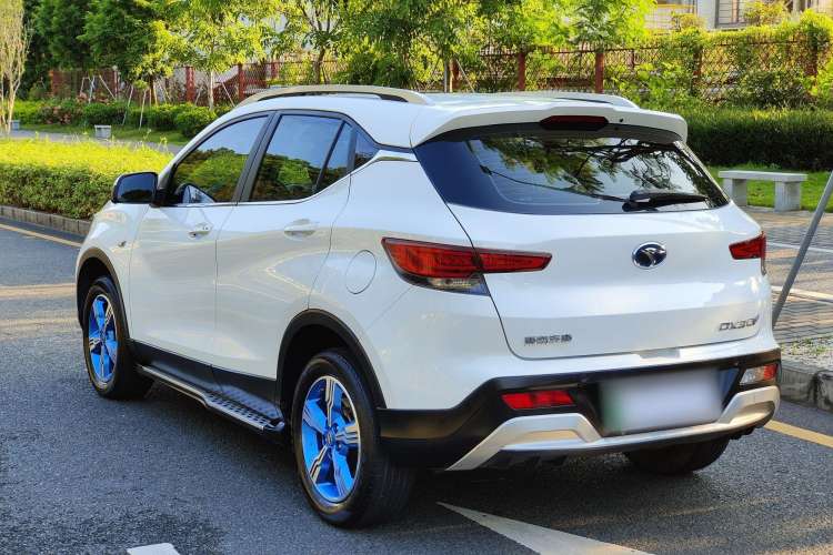 Used Soueast DX3 2018 EV Flagship Model Rear Right 45 Deg