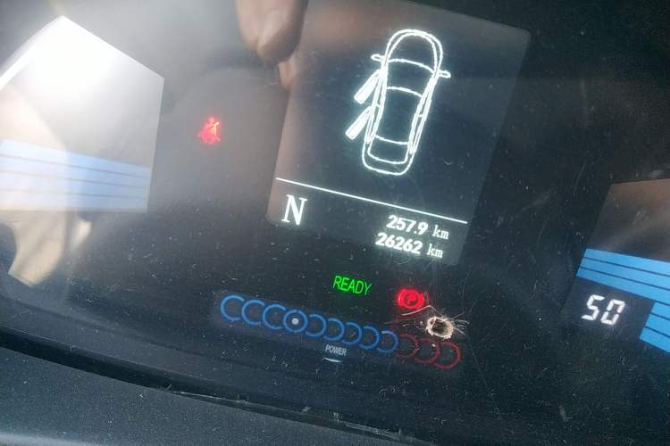 Used JAC iEV6E 2018 Sport Edition iEV6E Luxury Smart Enjoyment Version Odometer Close Up