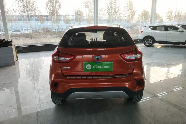 Used Geely Auto Vision X3 2017 1.5L Manual Elite Model
