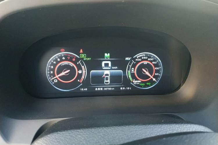 Used BYD Tang New Energy 2015 2.0T Four-Wheel-Drive Flagship Model Instrument Cluster