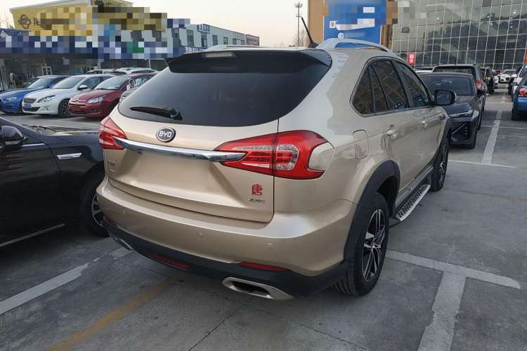 Used BYD Tang New Energy 2015 2.0T Four-Wheel-Drive Flagship Model Rear Right 45 Deg