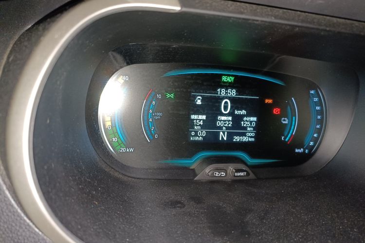 Used Chery New Energy Little Ant 2021 200 000-Yuan Ant Fan Edition Talent Version NMC Battery 301 km Instrument Cluster
