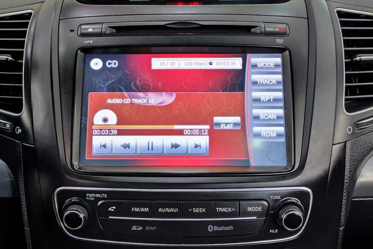 Used Kia Sorento 2013 2.4L 7-Seater Gasoline Luxury Version China IV Standard