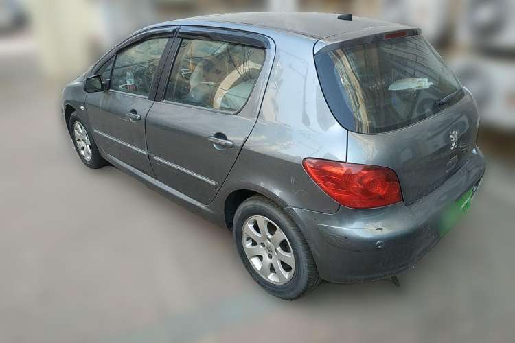 Used Peugeot 307 2012 Hatchback 1.6L Automatic Comfort Edition Rear Left 45 Deg