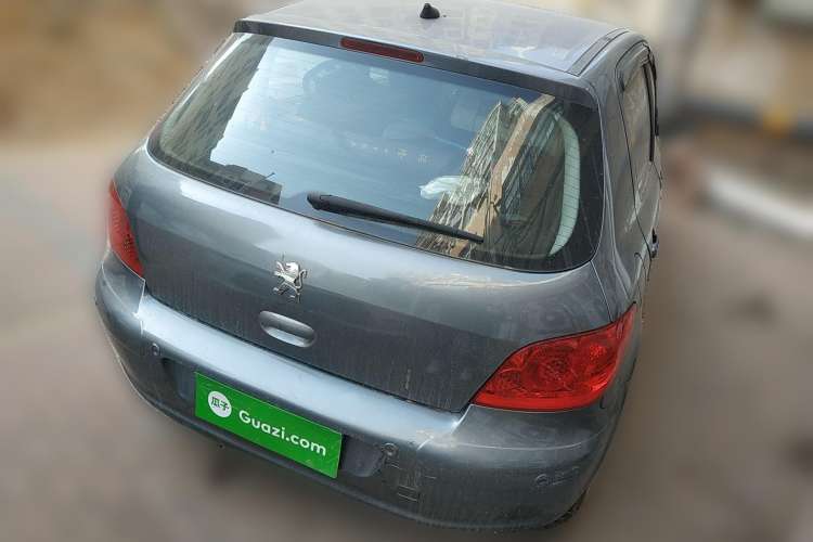 Used Peugeot 307 2012 Hatchback 1.6L Automatic Comfort Edition Rear Right 45 Deg
