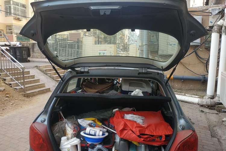 Used Peugeot 307 2012 Hatchback 1.6L Automatic Comfort Edition Trunk