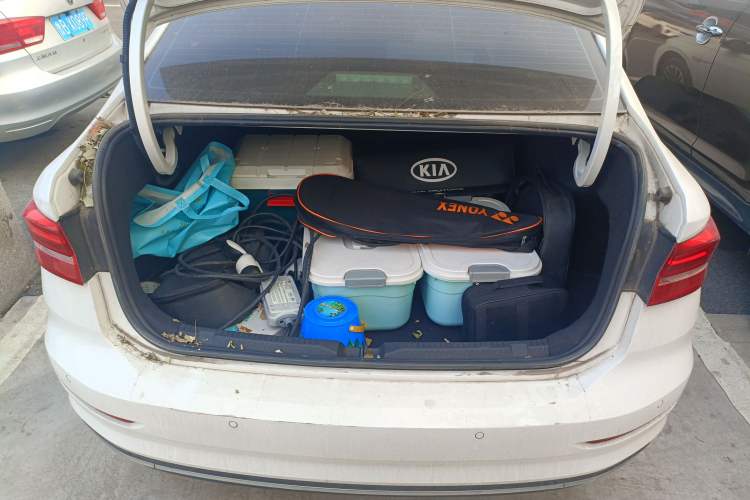 Used Volkswagen Lavida Pure Electric 2019 Enjoyment Edition Trunk