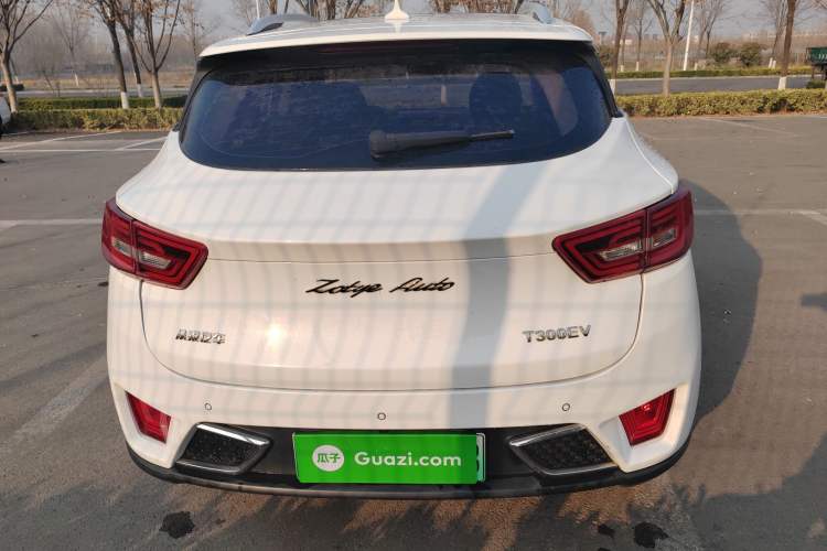 Used Zotye T300 2018 EV Deluxe Model Exterior 4
