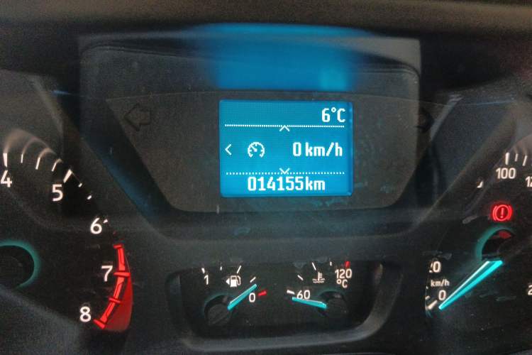 Used Ford Transit 2020 2.0T Gasoline Commercial & Travel Version Mid-Drive Mid-Roof 10–12 Seats China VI Standard