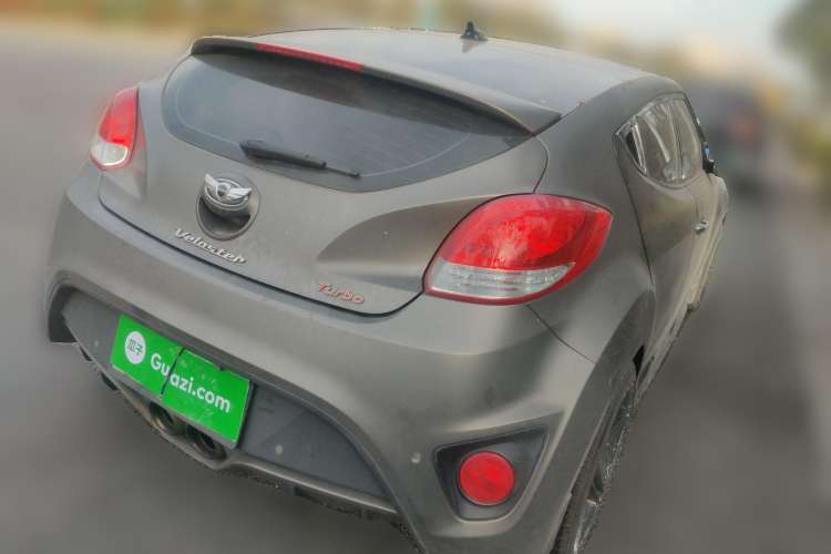 Used Hyundai Veloster 2012 1.6T Automatic Luxury Edition Rear Right 45 Deg