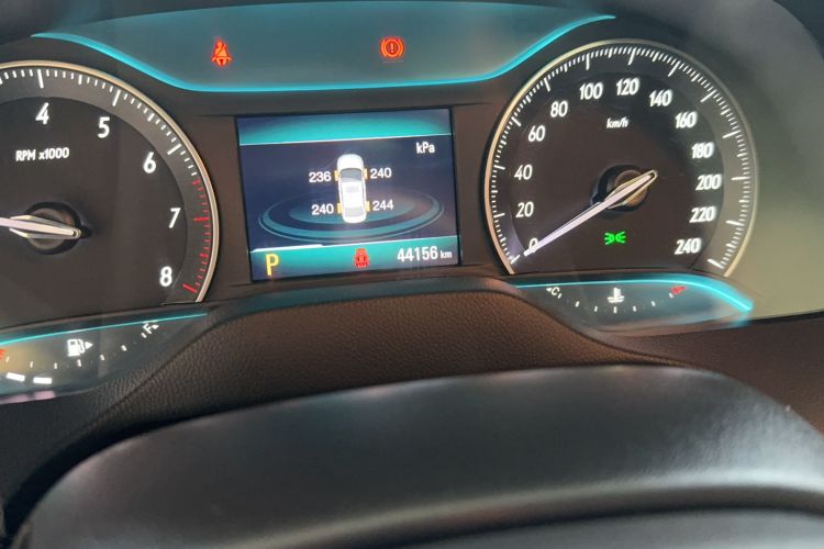 Used Buick GT 2021 Revised Version Flagship 1.5L Automatic Elite Edition Odometer Close Up