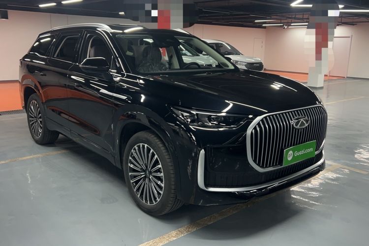 Used Chery Tiggo 9 C-DM 2025 1.5T 106KM Enjoy Edition 5 Seats Lithium-Ion Battery Front Right 45 Deg