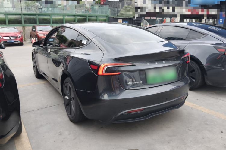 Used Tesla Model 3 2025 Rear-Wheel-Drive Version Rear Left 45 Deg