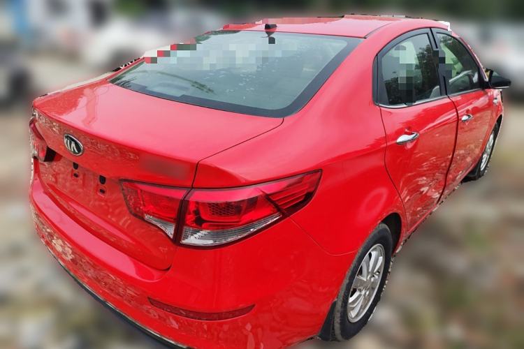 Used Kia K2 2015 Sedan 1.4L MT GLS Rear Right 45 Deg