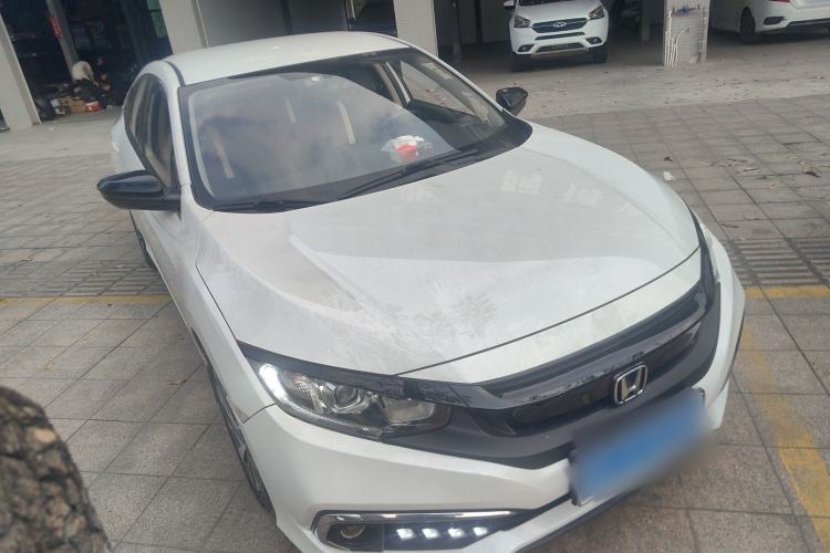 Used Honda Civic 2019 180TURBO CVT Shangyue Edition China VI Emission Standard Front Right 45 Deg