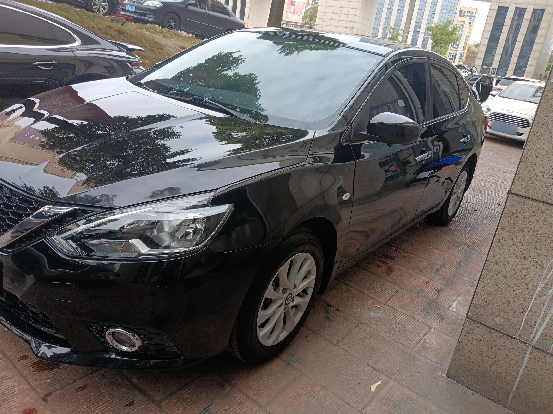 تحت مقدمة السيارة