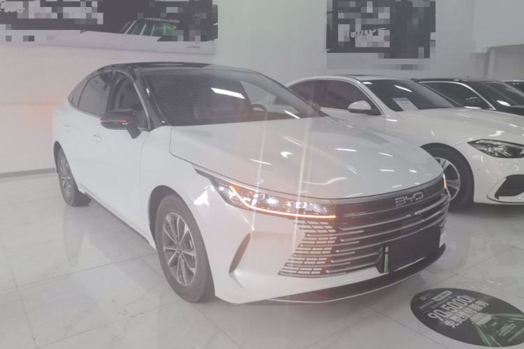 Used BYD Destroyer 05 2023 Champion Edition DM-i 55KM Luxury Model Front Right 45 Deg