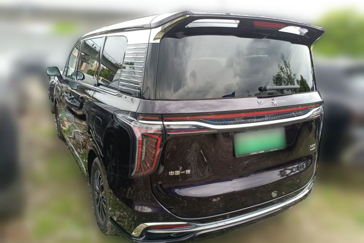 Used Hongqi HQ9 PHEV 2024 2.0T Four-Wheel Drive Business Edition Rear Left 45 Deg