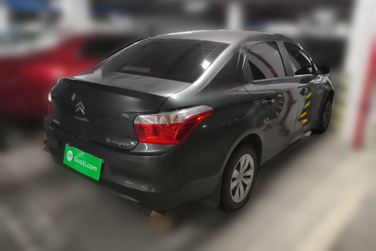 Used Citroen Elysee 2016 1.6L Manual Fashion Edition Rear Right 45 Deg