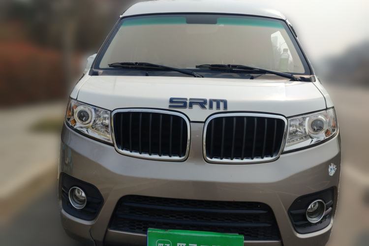 Used Jinbei New Hiace X30L CNG 2023 100L CNG Wealth Edition Bus 6/7 Seats No Air Conditioning SWCC15M Front