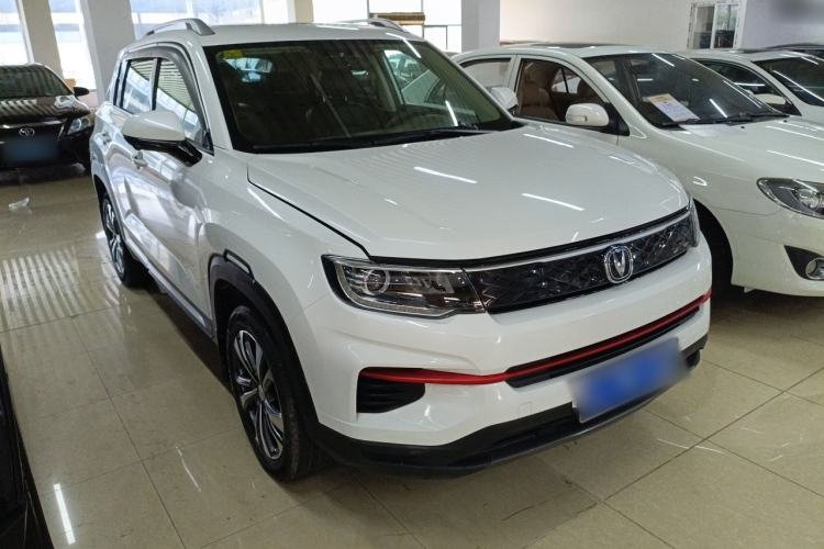 Used CHANGAN CS35PLUS 2021 Honor Million Edition 1.6L CVT Luxury Model Front Right 45 Deg