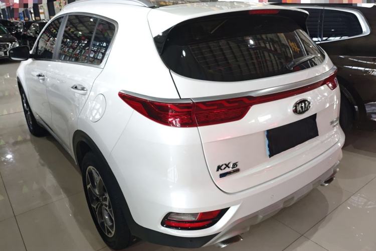 Used Kia KX5 2019 1.6T Automatic Two-Wheel Drive Luxury Edition Rear Left 45 Deg