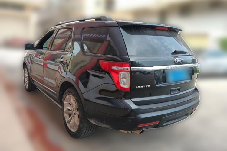 Used Ford Explorer 2013 3.5L Deluxe Model Rear Left 45 Deg