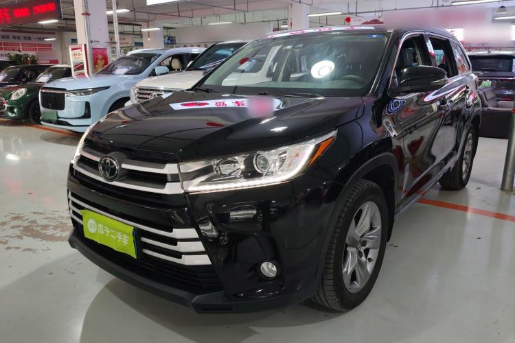 Used Toyota Highlander 2018 2.0T Four-Wheel Drive Luxury Version 7 Seats China VI Standard