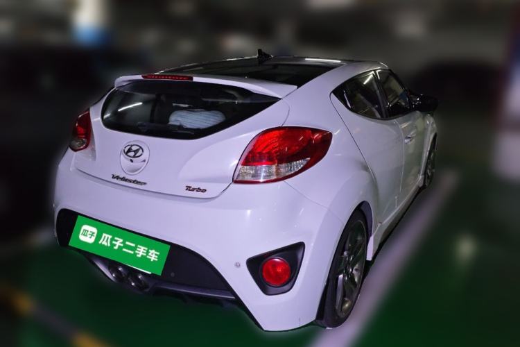 Used Hyundai Veloster 2012 1.6T Automatic Luxury Edition Rear Right 45 Deg