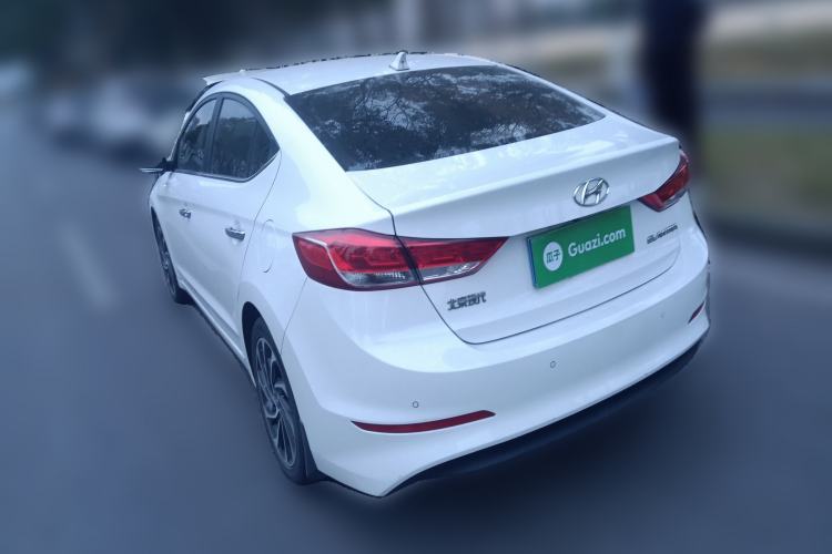 Used Hyundai Elantra (6th Generation / Lingdong) 2020 1.5L CVT Smart & Stylish – Elite Version Rear Left 45 Deg