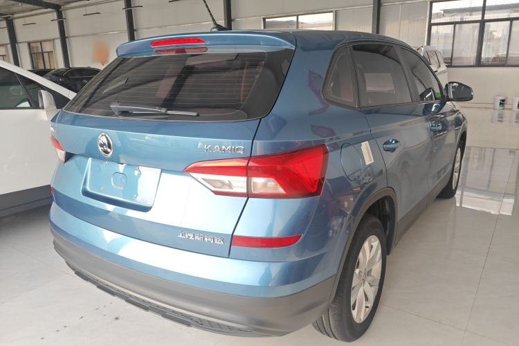 Used Skoda Kamiq 2018 1.5L Automatic Standard Version China V Emission Standard Rear Right 45 Deg