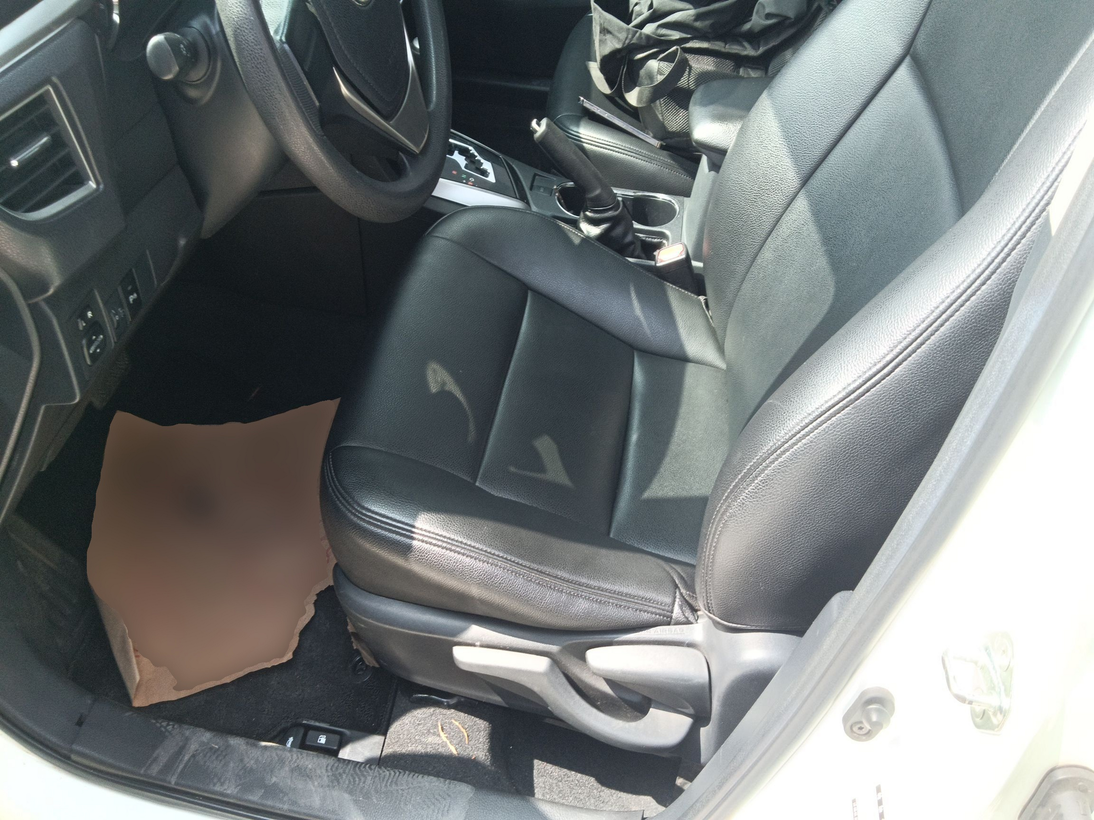Avant de la voiture
