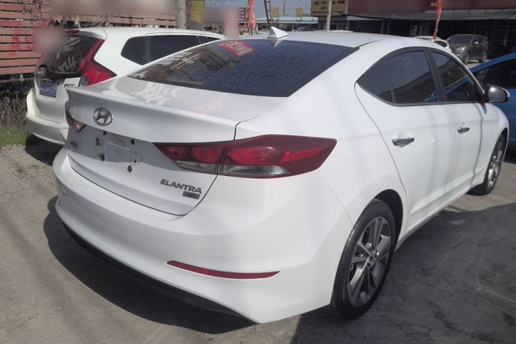 Used Hyundai Elantra (6th Generation / Lingdong) 2016 1.6L Automatic ZhiXuan – Elite Version Rear Right 45 Deg