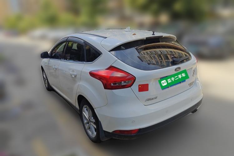 Used Ford Focus 2017 Hatchback EcoBoost 180 Automatic Elite Model Rear Left 45 Deg