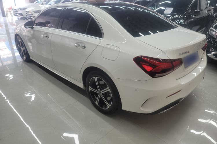Used Mercedes-Benz A-Class 2022 Revised Version A 200 L Sport Sedan Fashionable Style Rear Left 45 Deg
