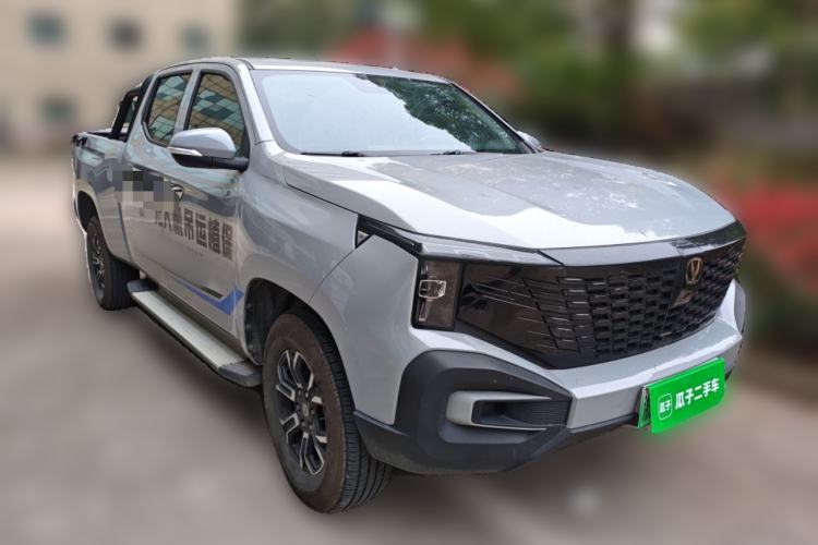 Used CHANGAN Hunter 2024 Warrior Edition Luxury Model Dual-Motor All-Wheel Drive with Extra-Long Cargo Box Front Right 45 Deg