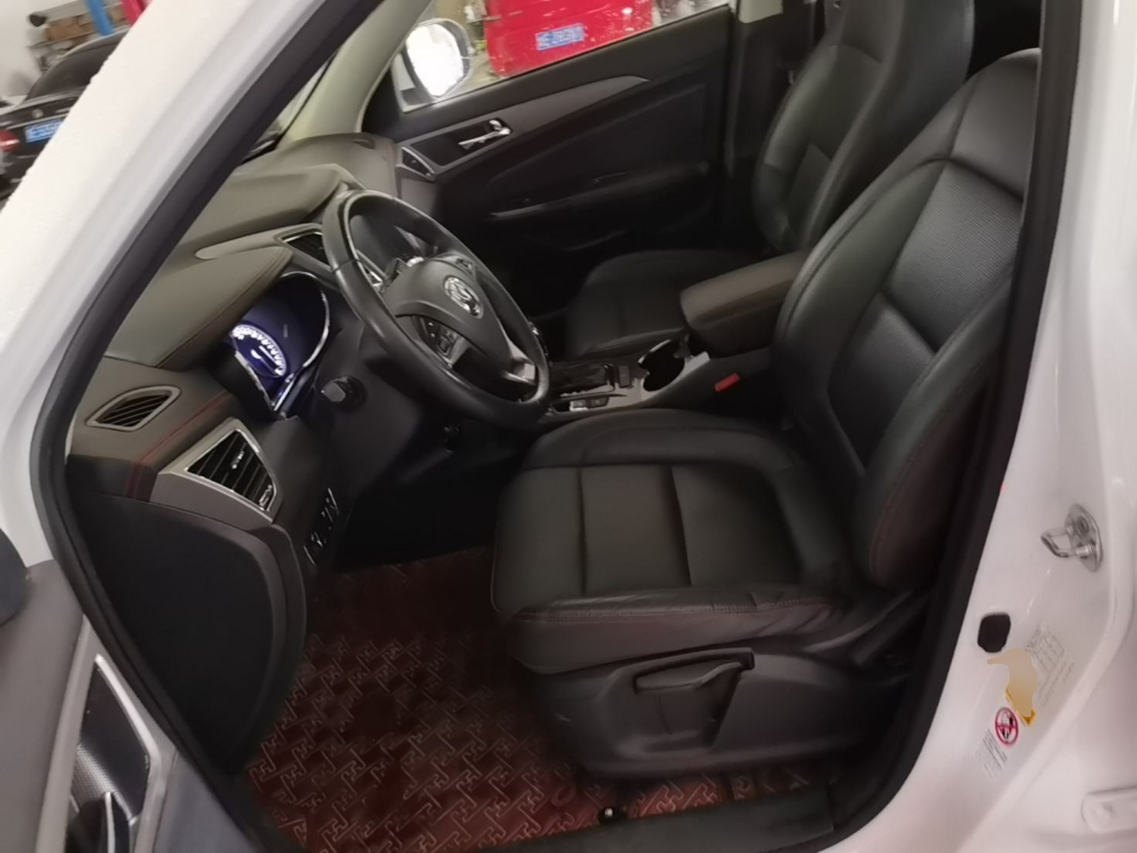 Avant de la voiture