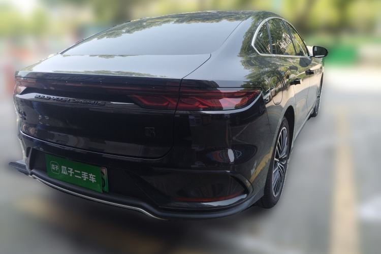 Used BYD Han 2023 DM-i Champion Edition 121KM Prestige Model Rear Right 45 Deg