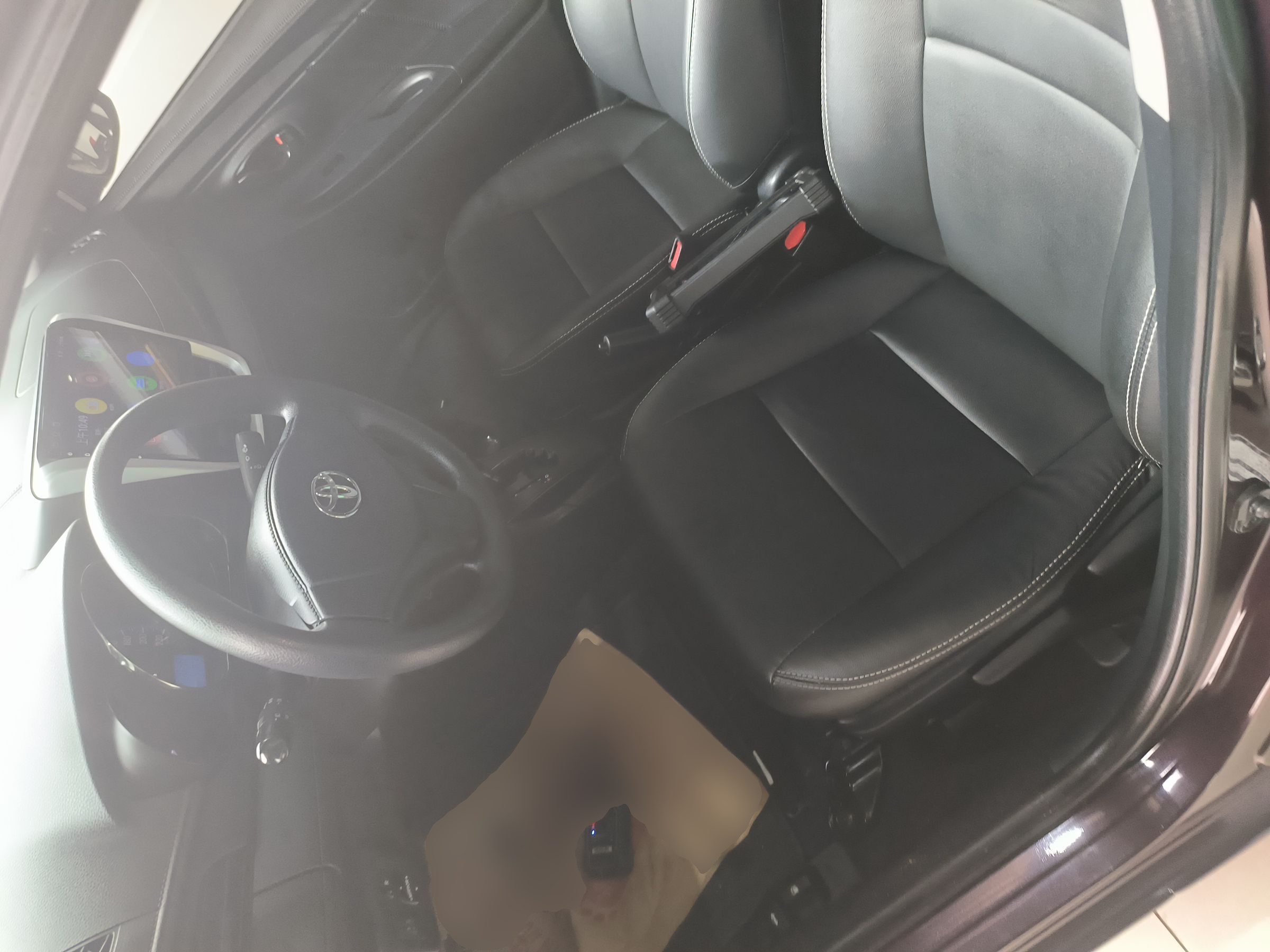 Avant de la voiture