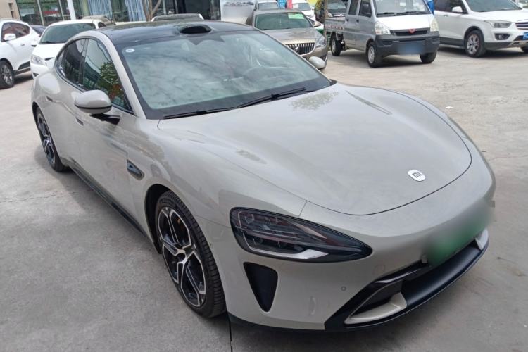 Used Xiaomi Auto SU7 2024 Four-Wheel Drive Ultra-Long Range Advanced Intelligent Driving Max Edition Front Right 45 Deg