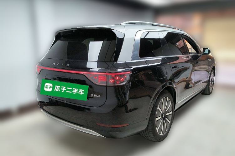 Used Hima AITO M9 2024 Range-Extended Ultra Version 42 kWh 6-Seater Model Rear Right 45 Deg