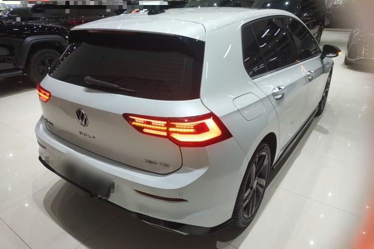 Used Volkswagen Golf 2021 280TSI DSG R-Line Rear Right 45 Deg