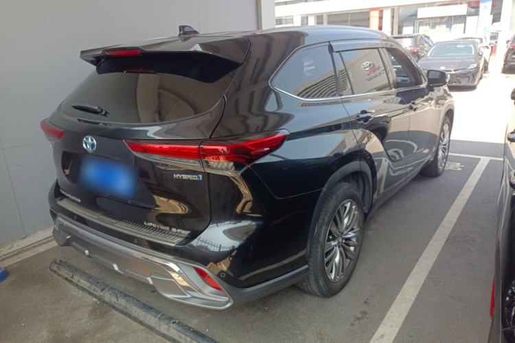 Used Toyota Highlander 2022 Dual-Engine 2.5L Four-Wheel Drive Supreme Edition 7-Seater Rear Right 45 Deg