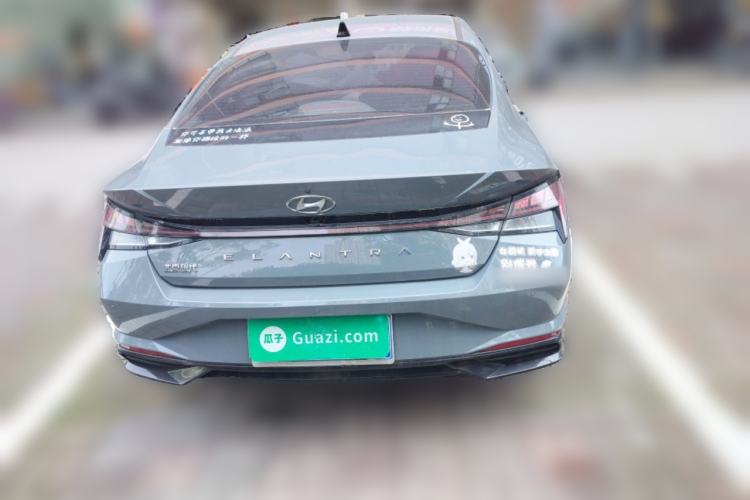 Used Hyundai Elantra 2021 1.5L CVT LUX Prestige Edition Rear