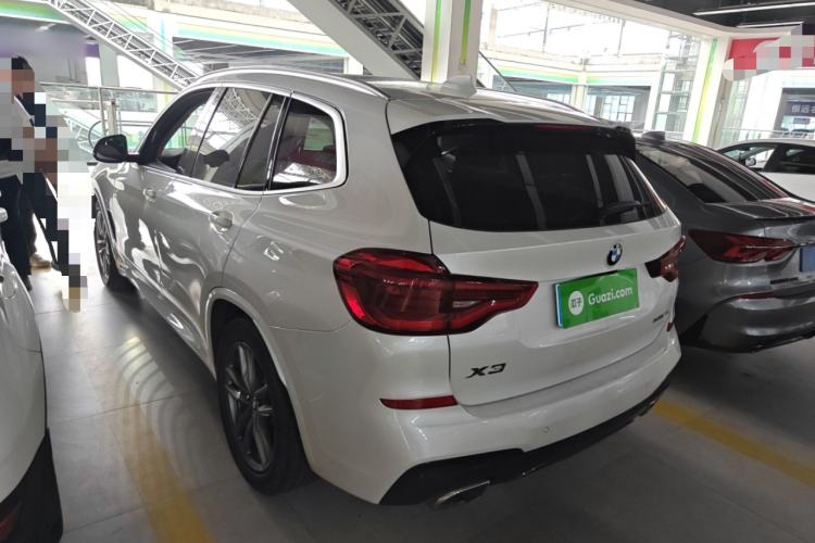 Used BMW X3 2021 xDrive25i M Sport Package Rear Left 45 Deg