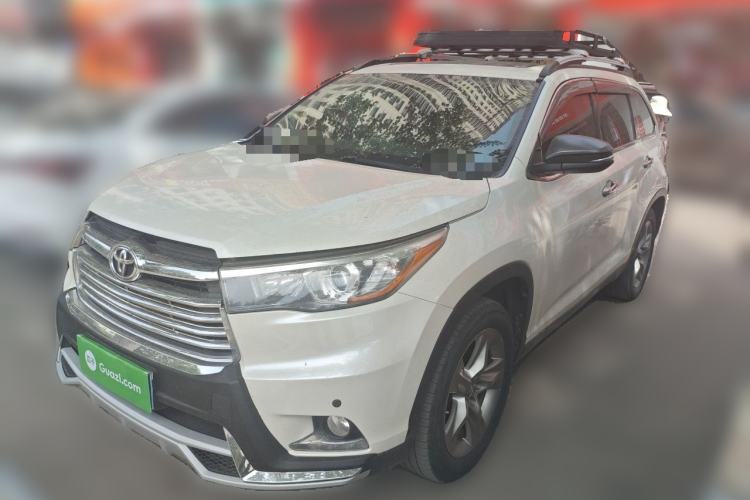 Used Toyota Highlander 2017 2.0T Four-Wheel Drive Luxury Edition 7 Seats