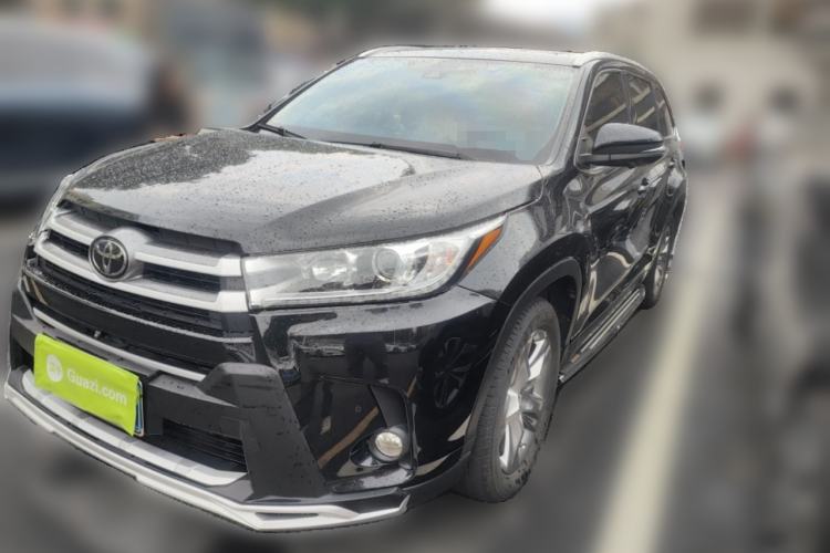 Used Toyota Highlander 2018 2.0T Four-Wheel Drive Luxury Version 7 Seats China VI Standard