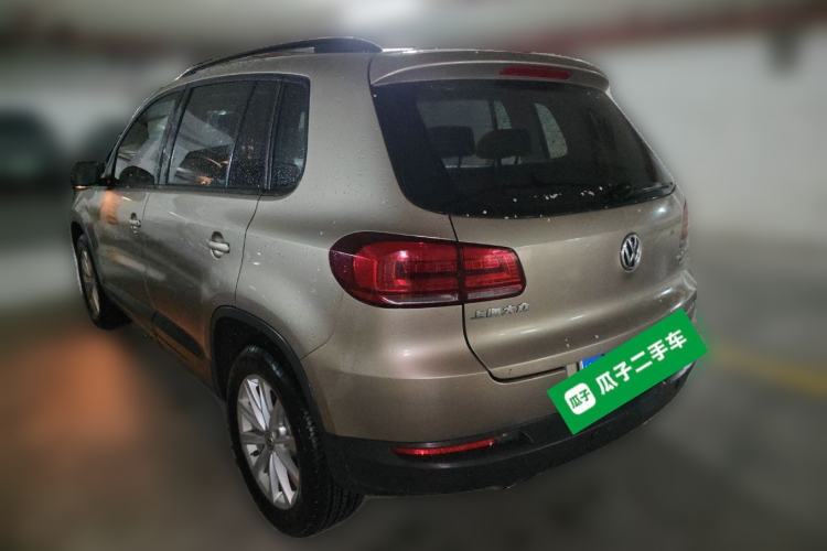 Used Volkswagen Tiguan 2015 1.8TSI Automatic Two-Wheel Drive Comfort Edition Rear Left 45 Deg
