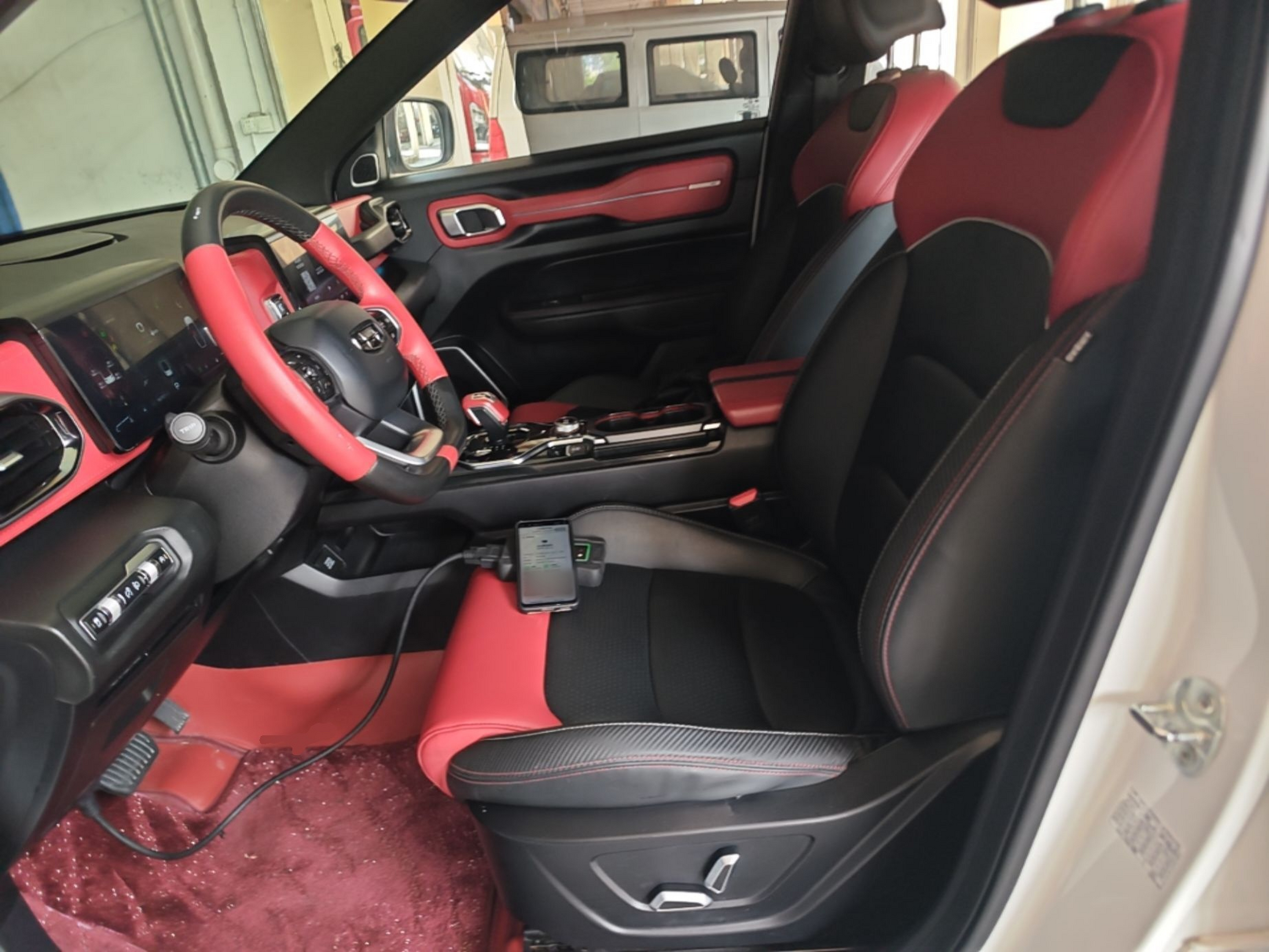 Avant de la voiture