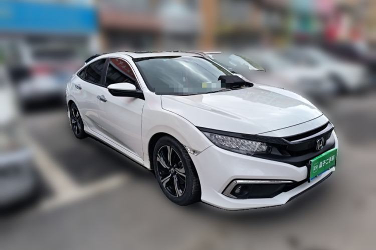 Used Honda Civic 2019 220TURBO CVT Power Edition China V Front Right 45 Deg